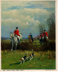 Fox hunting, polo and other horse prints